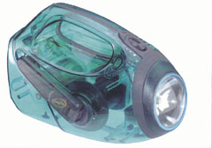 Translucent Gree Flashlight