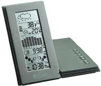 Cable Free Weather Station with Thermo-Hygrometer and ExactSet Clock