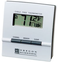 Oregon Scientifics' RAR601 Wireless Indoor/Outdoor Thermometer and  Self-Setting Clock provides you with the indoor and outdoor temperature and  precise for Sale in Moorhead, MN - OfferUp